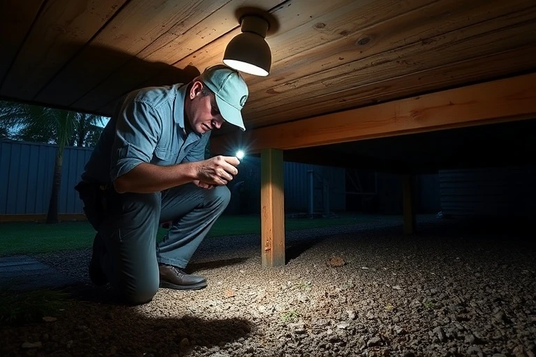 Under Deck Possum Removal Ocean Grove